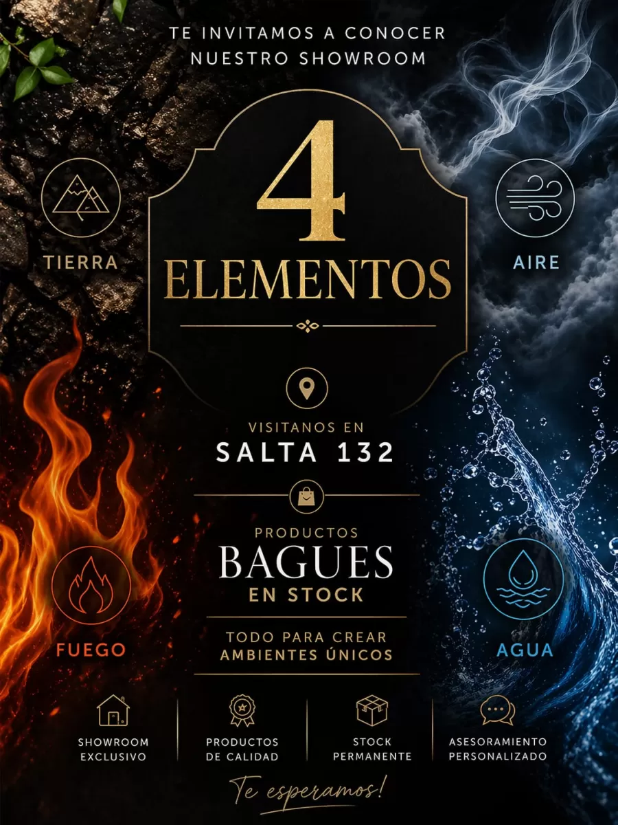BAGUES cuatro elementos